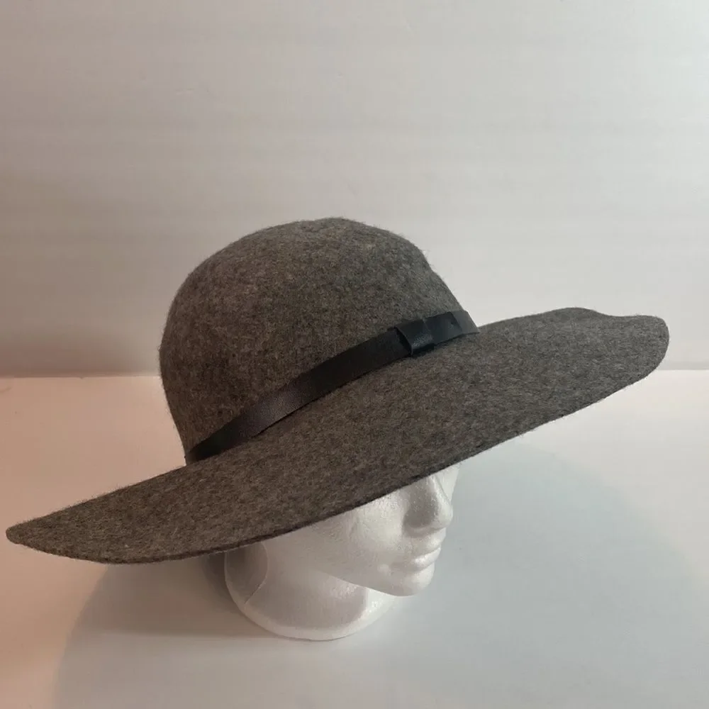 Wool Womens Gray Hat